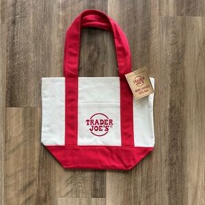 Trader Joe’s Authentic Canvas Tote Bag with tags.